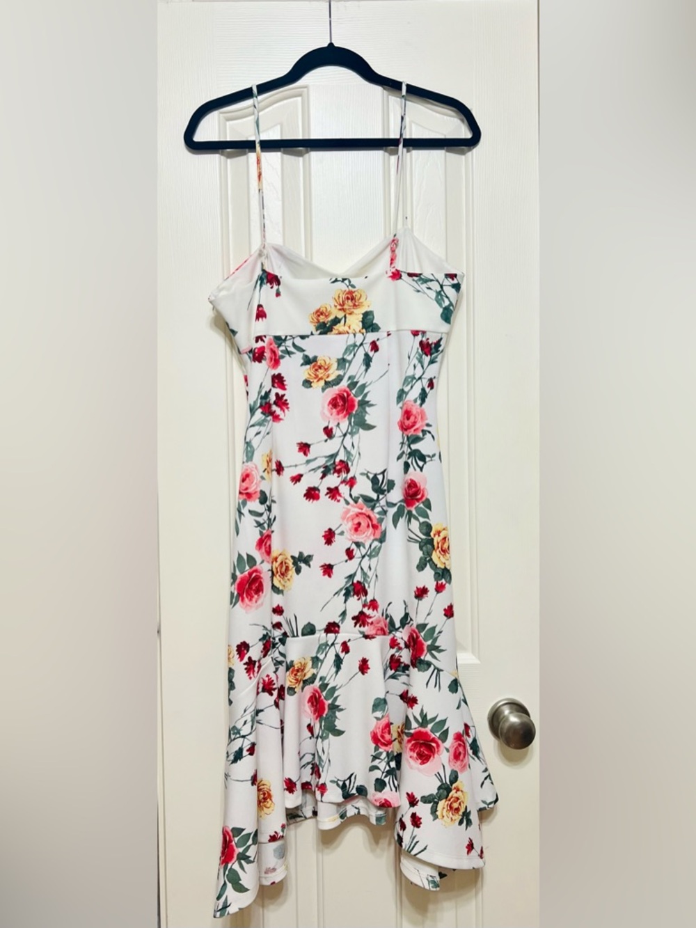 NWT Elegant Floral Mermaid Midi Dress - Picture 15 of 15